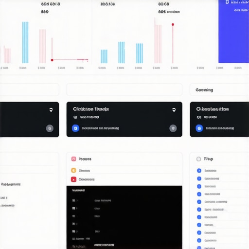 Analytics Dashboard for Map Pack Maintenance Dashboard interface showing analytics, citations, and reviews managing local map rankings