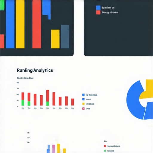 Google My Business Dashboard with Analytics Screenshot of GMB dashboard showing rankings and reviews.