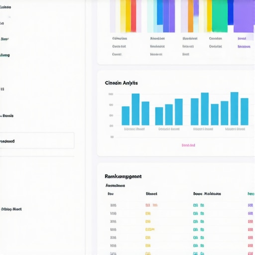 Dashboard showing citation tracking, ranking analytics, and review management for local SEO.