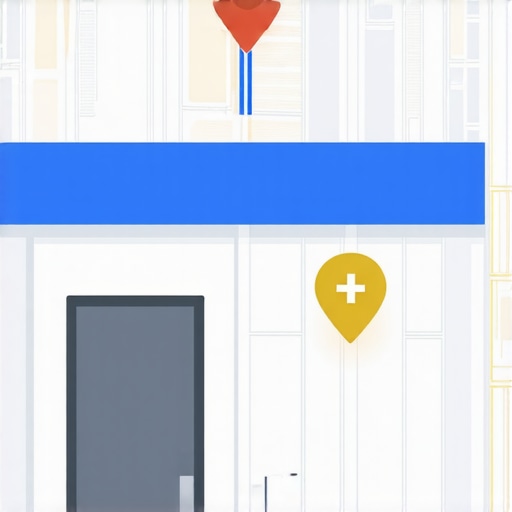 Accurate Map Pin Placement for Better Rankings Google Maps pin accurately positioned at a storefront with zoomed-in map details.