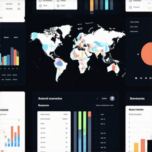 Map Ranking Tools Dashboard Screenshot of a comprehensive map ranking analytics dashboard.
