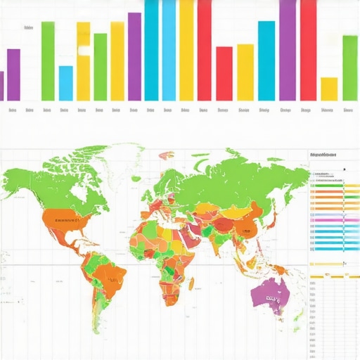 Person reviewing local map analytics on a digital tablet